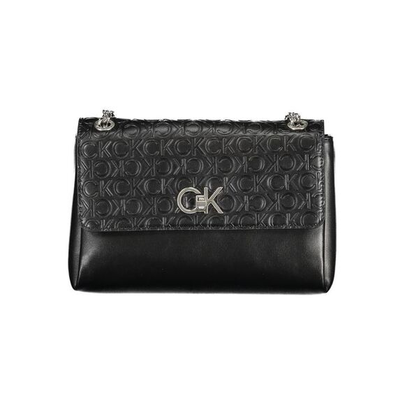 Calvin Klein Nero Polyester Women Women's Handbag